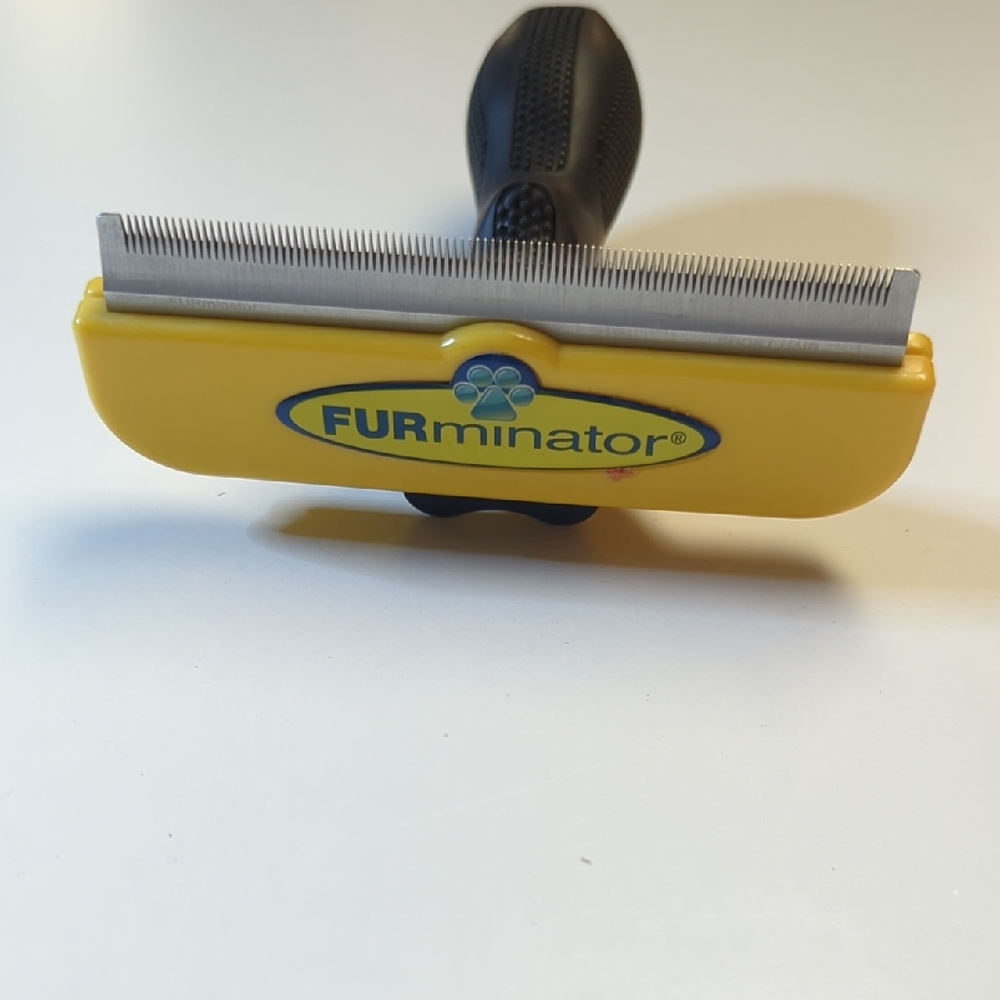 FURminator Yellow Grooming Tool for Dogs